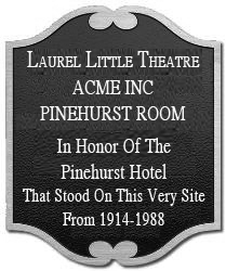 pinehurst plaque